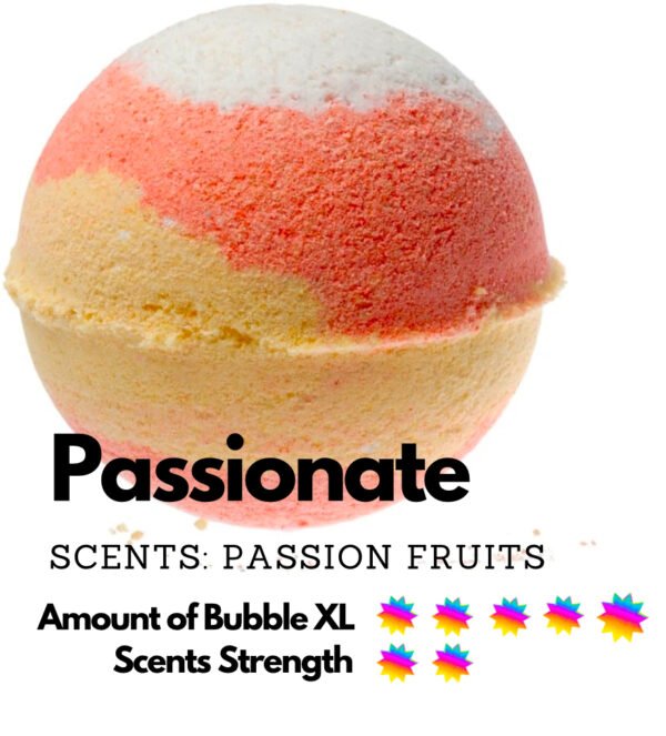 Passionate – Passion Fruits Bath Bomb - Image 2