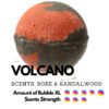 Volcano – Rose & Sandalwood Bath Bomb - Image 2
