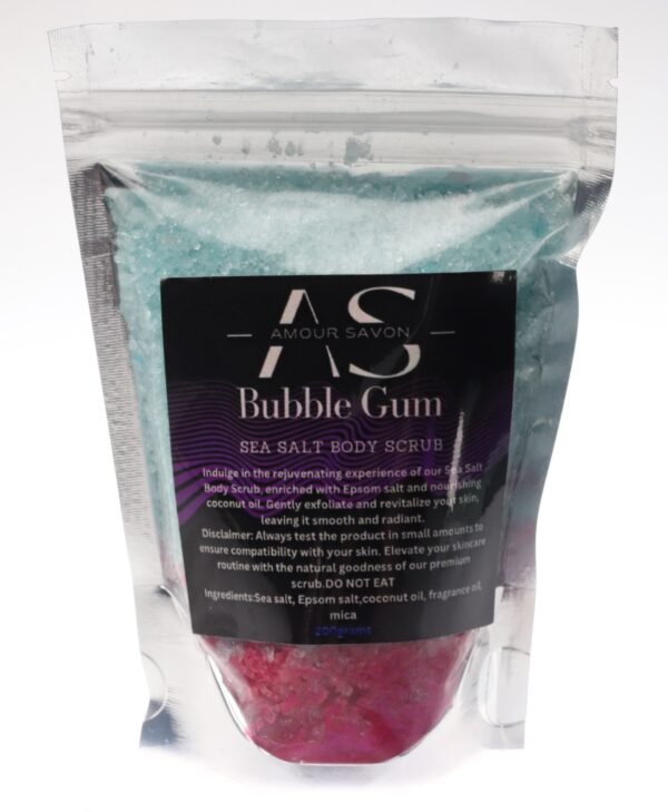 Bubble Gum Sea Salt Body Scrub