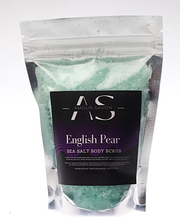 English Pear Sea Salt Body Scrub