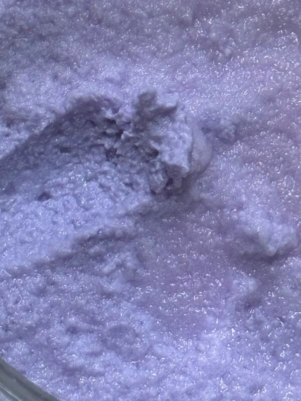 Sea Salt, Epsom Salt & Lavender Shea Butter Ice Cream Body Scrub - Image 2