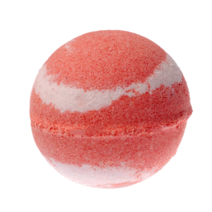 Candy Cane – Strawberry Bath Bomb