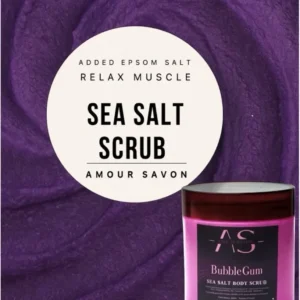 Bubble Gum Sea Salt, Epsom Salt & Shea Butter Ice Cream Body Scrub