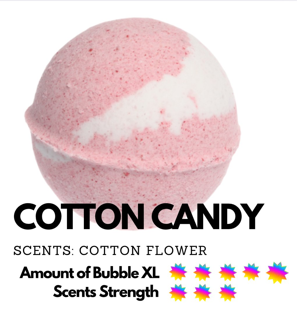Cotton Candy – Cotton Flower Bath Bomb - Image 3