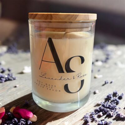 Rose & Lavender - Candle Jar