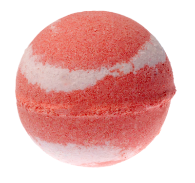 Candy Cane – Strawberry Bath Bomb